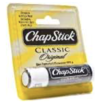 CHAPSTICK LIP BALM 1 CT BLISTER REG.