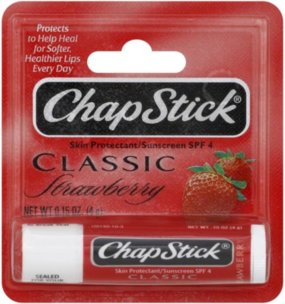 CHAPSTICK LIP BALM 1 CT BLISTER STRAWBERRY