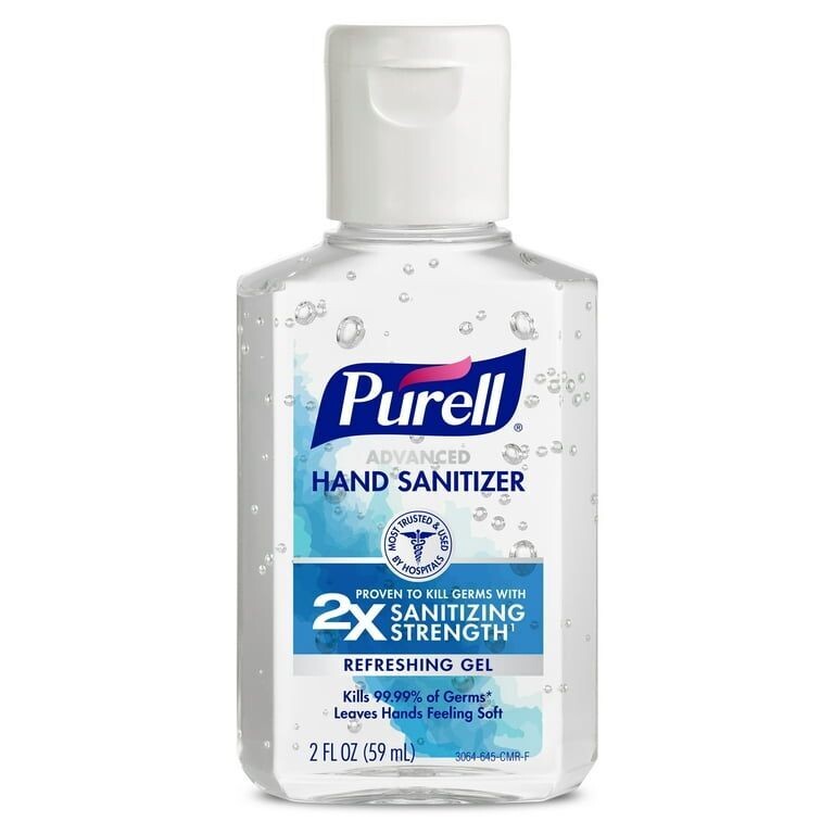 PURELL HAND SANITIZER 2 OZ FLIP CAP ORIGINAL