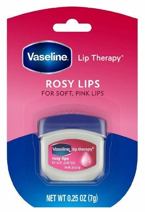 VASELINE LIP THERAPY 0.25 OZ ROSY