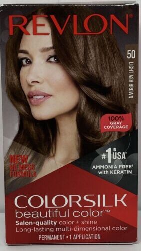 COLOR SILK HAIR COLOR 1 PK # 05 ULT LIGHT ASH BROWN