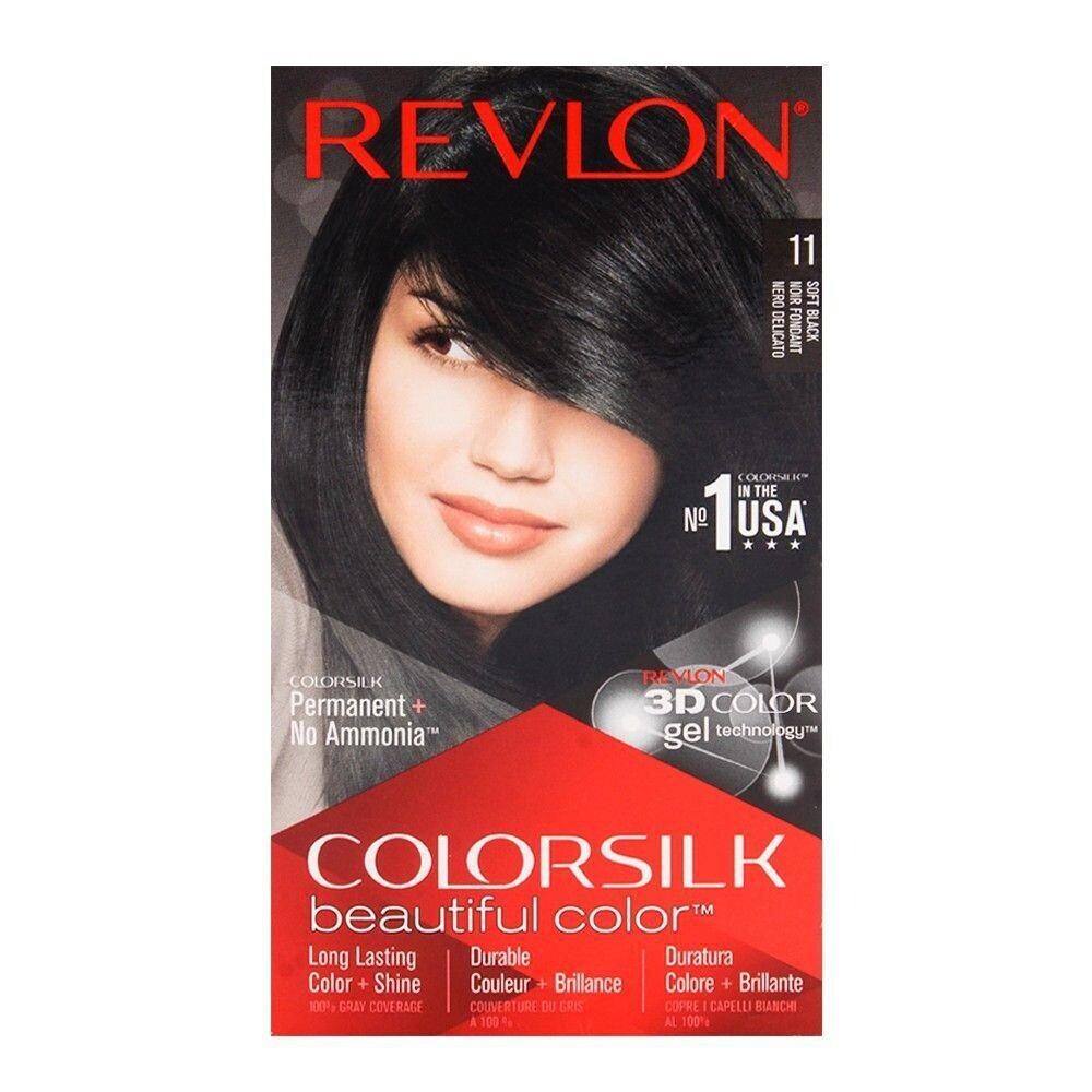 COLOR SILK HAIR COLOR 1 PK # 11 SOFT BLACK