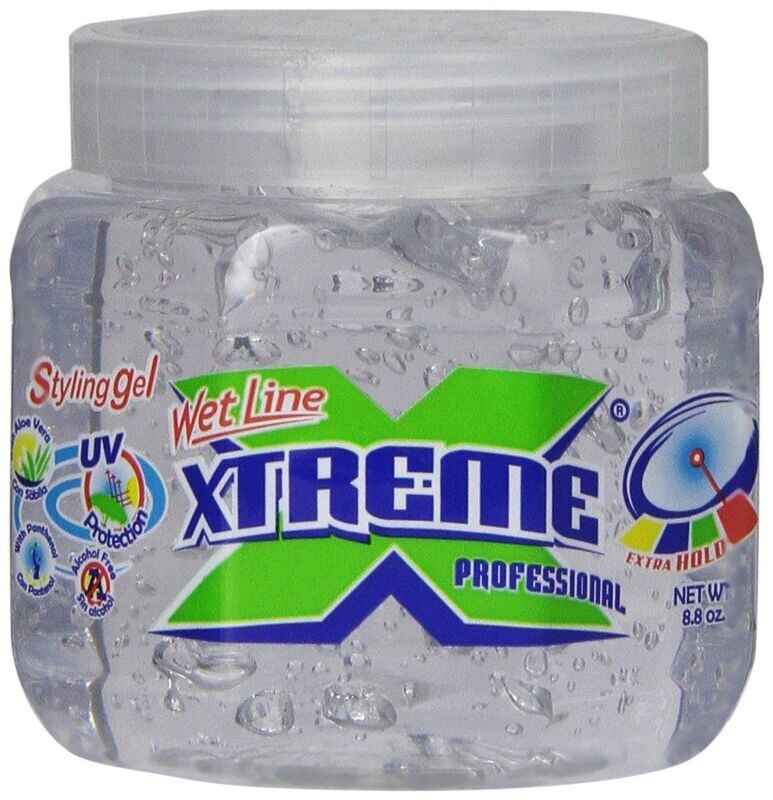 XTREME STYLING HAIR GEL 8.8 OZ RE-ACT CLEAR