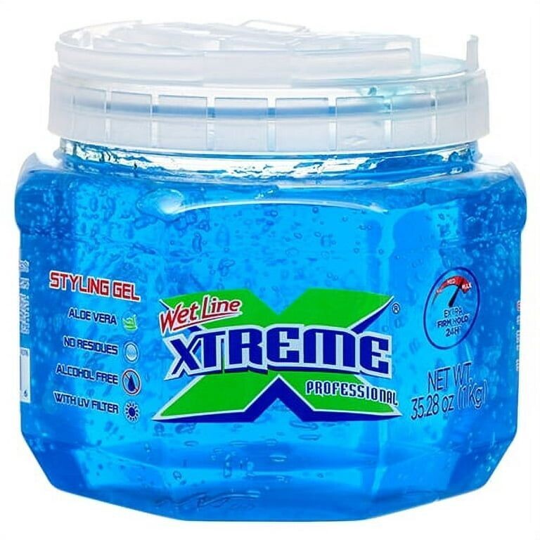 XTREME PRO STYLING GEL 35.2 OZ JUMBO JAR BLUE