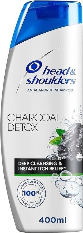 HEAD & SHOULDERS SHAMPOO 400 ML CHARCOAL DETOX