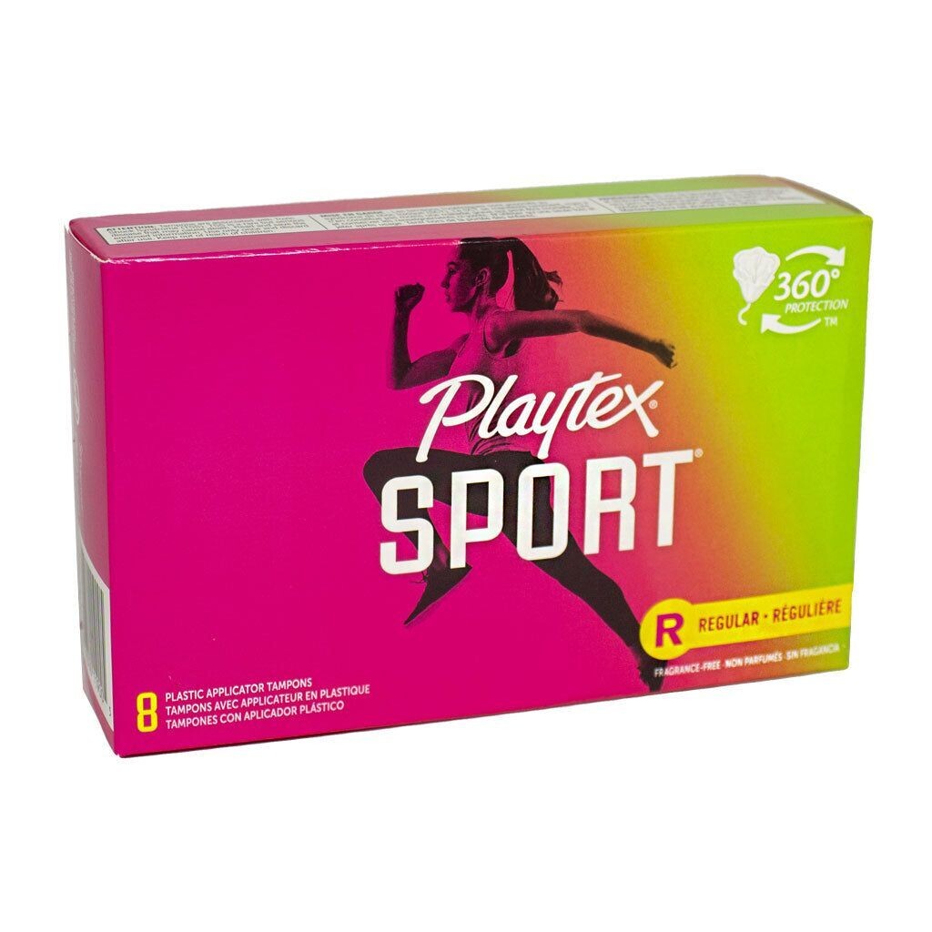 PLAYTEX TAMPON 8 CT SPORT REGULAR