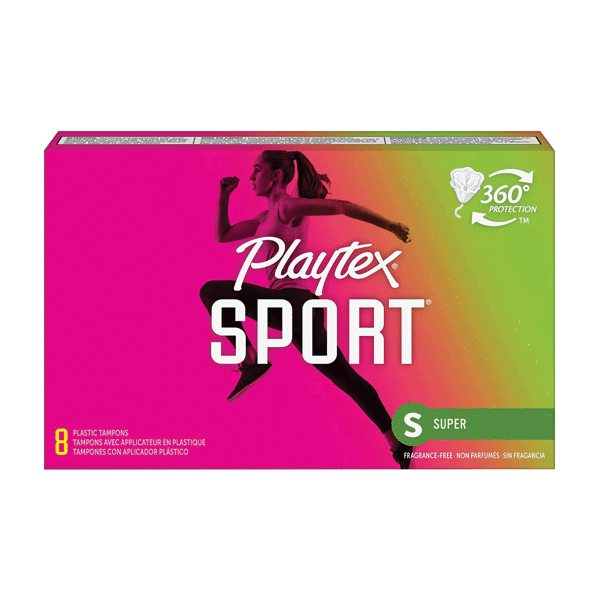 PLAYTEX TAMPON 8 CT SPORT SUPER