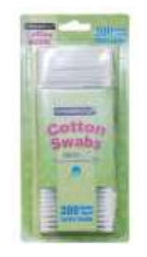 SIMPLY BODYCARE COTTON SWABS 300 CT