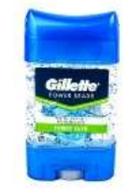 GILLETTE CLEAR GEL STICK 70 ML POWER RUSH