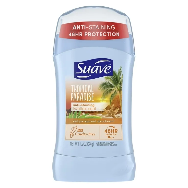 SUAVE DEO STICK 1.2 OZ TROPICAL PARADISE