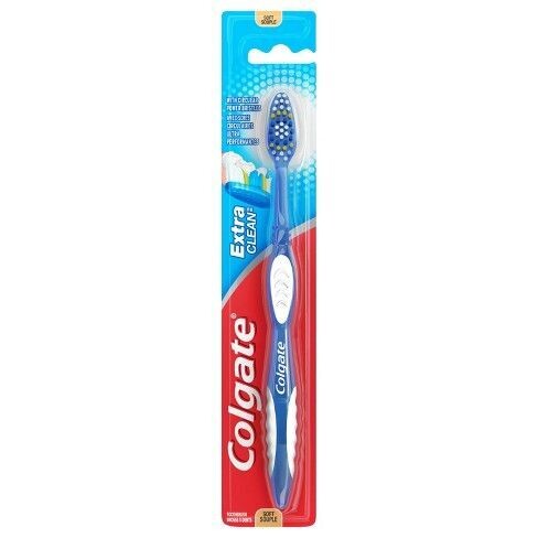 COLGATE TOOTHBRUSH 1 CT (IMP) MEDIUM EXTRA CLEAN