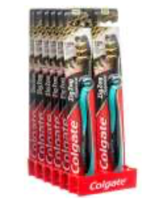COLGATE TOOTHBRUSH 1 CT ZIG ZAG CHARCOAL