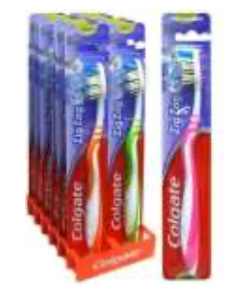 COLGATE TOOTHBRUSH 1 CT SOFT TRAY ZIG ZAG