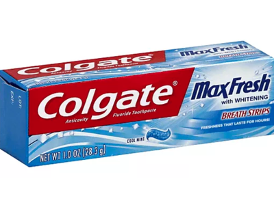 COLGATE TOOTHPASTE 1 OZ MAX FRESH