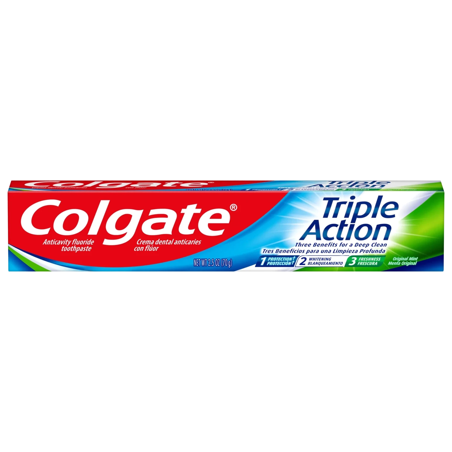 COLGATE TOOTHPASTE 2.5 OZ TRIPLE ACTION