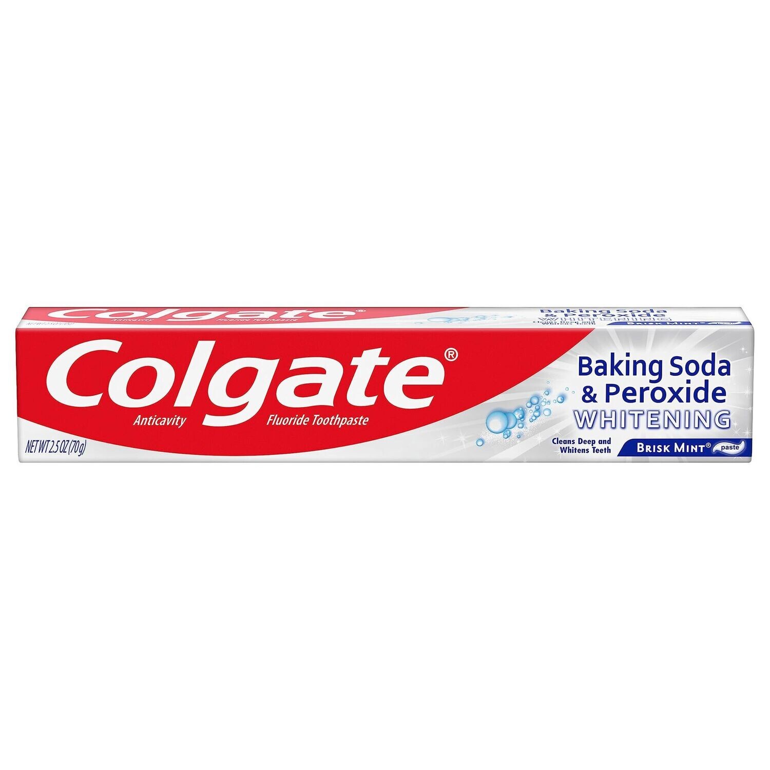 COLGATE TOOTHPASTE 2.5 OZ WHITENING BAKING SODA &