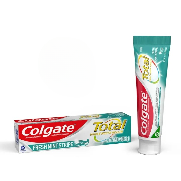 COLGATE TOOTHPASTE 5.1 OZ TOTAL FRESH MINT STRIPE GEL