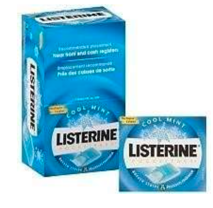 LISTERINE BREATH STRIPS 1 CT COOL MINT