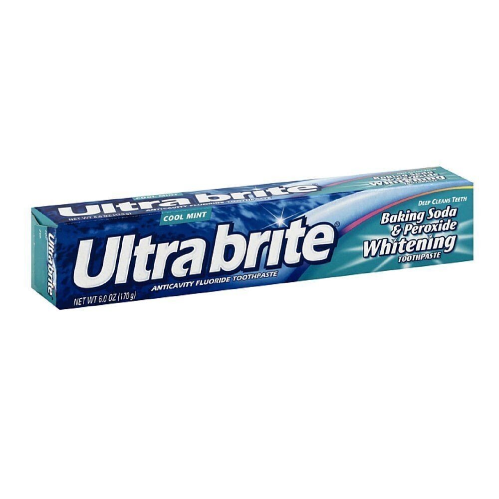 ULTRA BRITE TOOTHPASTE 6 OZ WHITENING BAKING SODA &