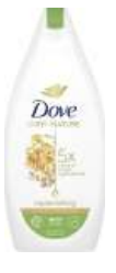 DOVE BODY WASH 400 ML / 13.5 OZ REPLENISHING WITH OAT