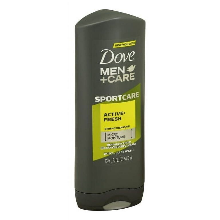 DOVE BODY WASH 400 ML / 13.5 OZ MEN+CARE ACTIVE FRESH