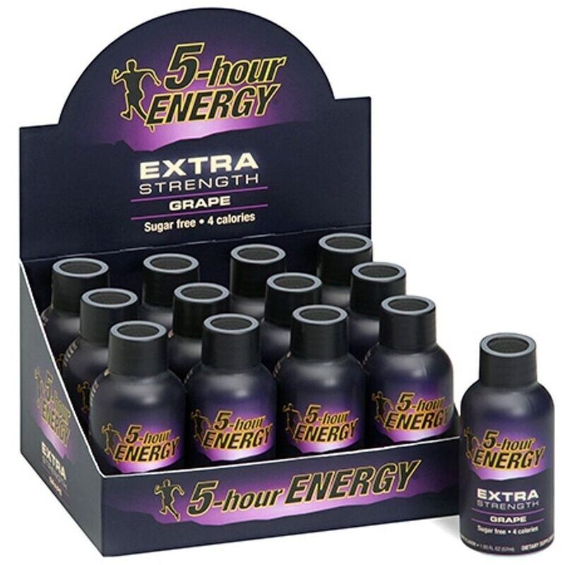 5 HOUR ENERGY 1.93 OZ EXTRA GRAPE