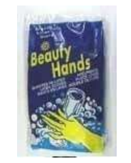 LATEX GLOVE 1 PK YELLOW FLOCK LINED MEDIUM