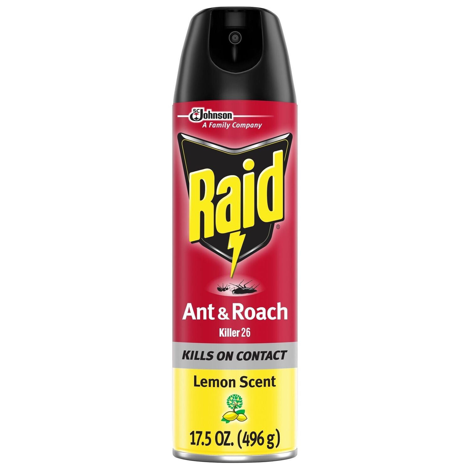 RAID ANT & ROACH KILLER 17.5 OZ LEMON