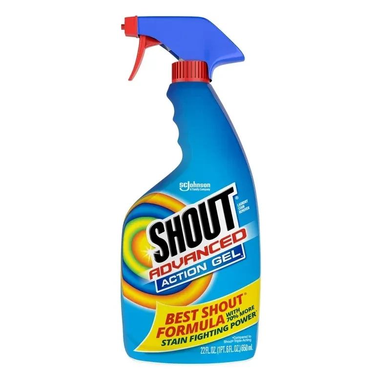 SHOUT LAUNDRY STAIN REMOVER 22 OZ ADVANCED