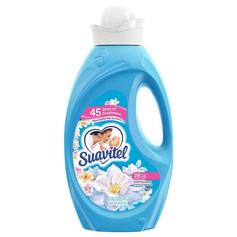 SUAVITEL FABRIC SOFTENER 46 OZ FIELD FLOWERS