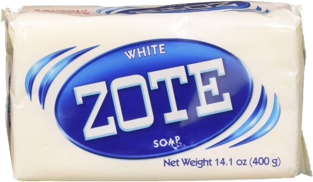 ZOTE LAUNDRY BAR SOAP 400 G / 14.11 OZ WHITE