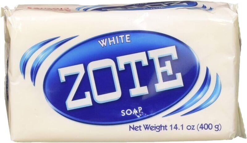 ZOTE LAUNDRY BAR SOAP 400 G / 14.11 OZ WHITE