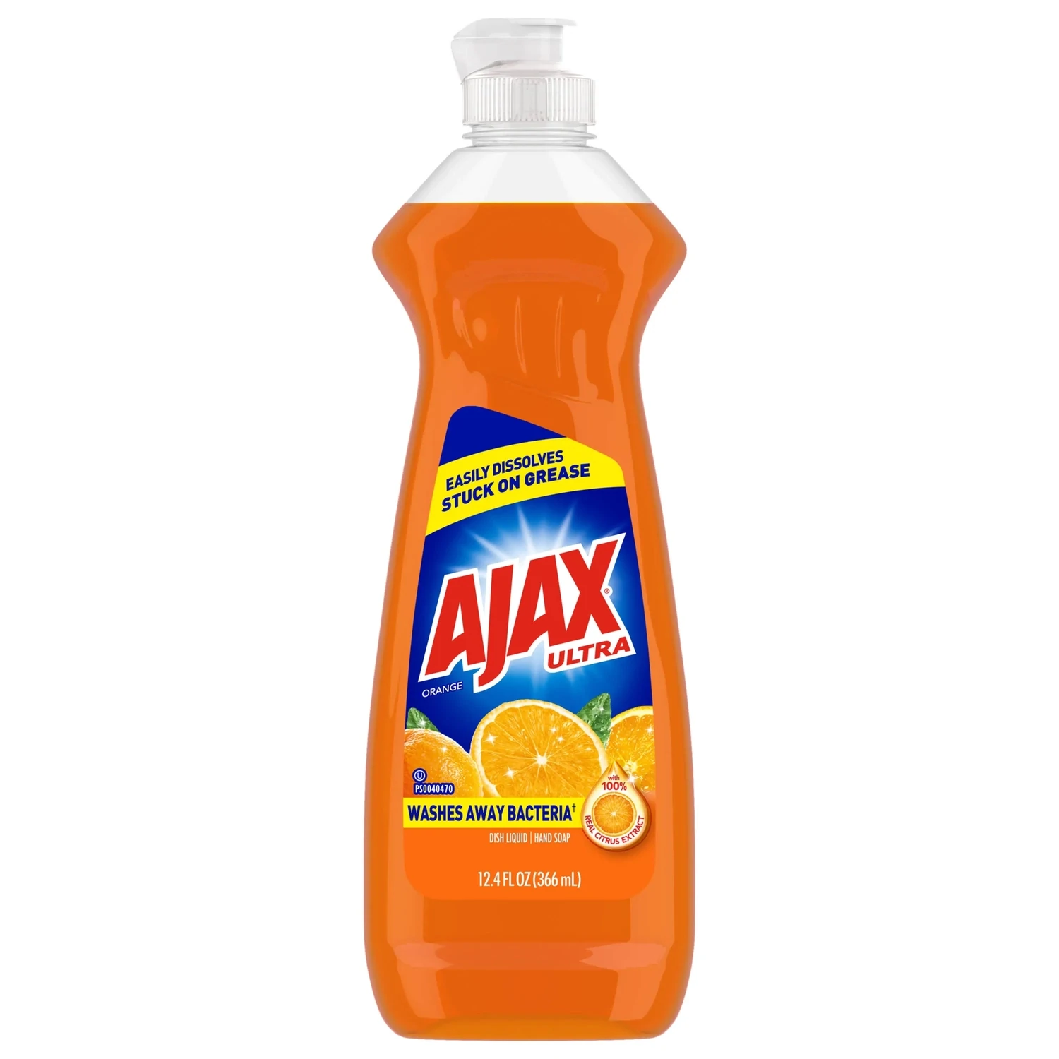 AJAX DISHWASH LIQUID 12.4 OZ ORANGE
