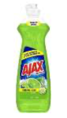 AJAX DISHWASH LIQUID 12.4 OZ VINEGAR LIME