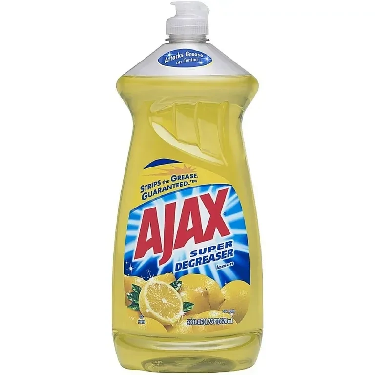 AJAX DISHWASH LIQUID 28 OZ LEMON SUPER DEGREASER