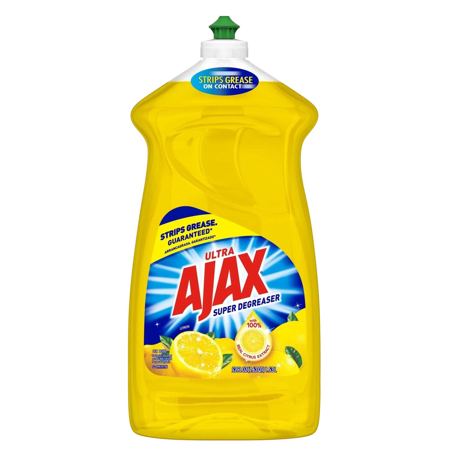 AJAX DISHWASH LIQUID 52 OZ LEMON