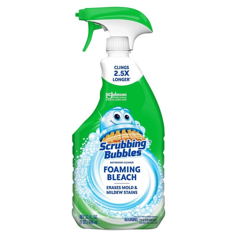 SCRUBBING BUBBLES BUBBLY BLEACH 32 OZ FOAMING