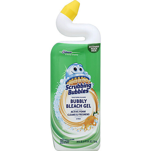 SCRUBBING BUBBLES BUBBLY BLEACH GEL 24 OZ EXTRA