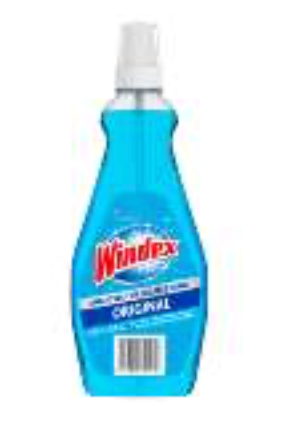 WINDEX GLASS CLEANER 17 OZ / 500 ML FRESH SCENT WITH PUMP