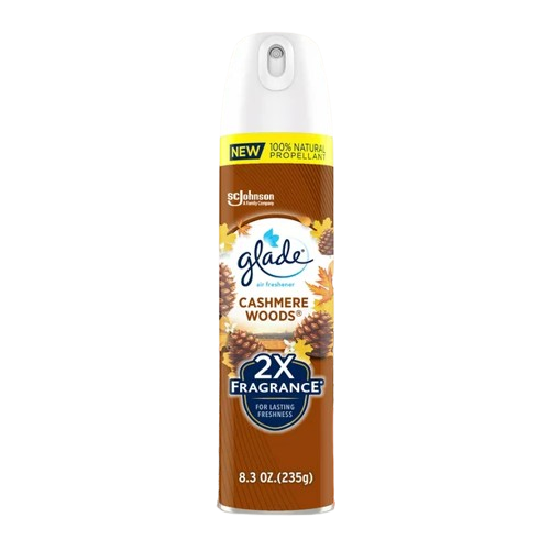 GLADE AIR FRESHENER SPRAY 8.3 OZ CASHMERE WOODS