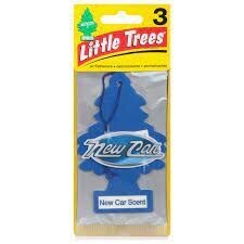 LITTLE TREE CAR AIR FRESHNER 3 CT NEW CAR SCENT