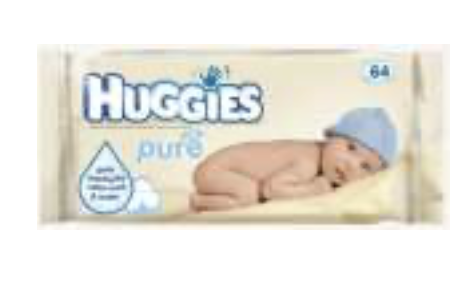 HUGGIES BABY WIPES 56 CT PURE