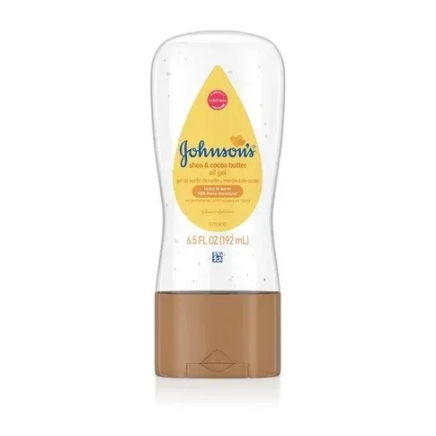 JOHNSON'S BABY OIL 6.5 OZ GEL SHEA & COCO BUTTER