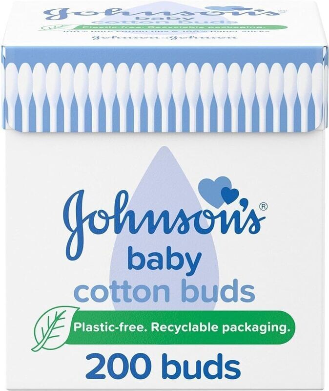 JOHNSON'S COTTON BUDS 200 CT COTTON FIOC