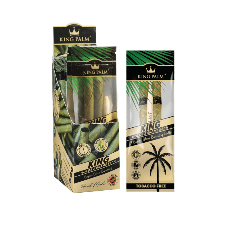 KING PALM HEMP WRAPS 2 CT KINGSIZE
