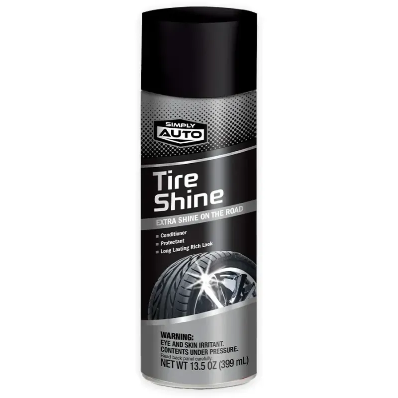 SIMPLY AUTO TIRE SHINE FOAM SPRAY 13.5 OZ (400 ML)