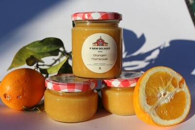 Orangen Marmelade ohne Zeste (140ml)
