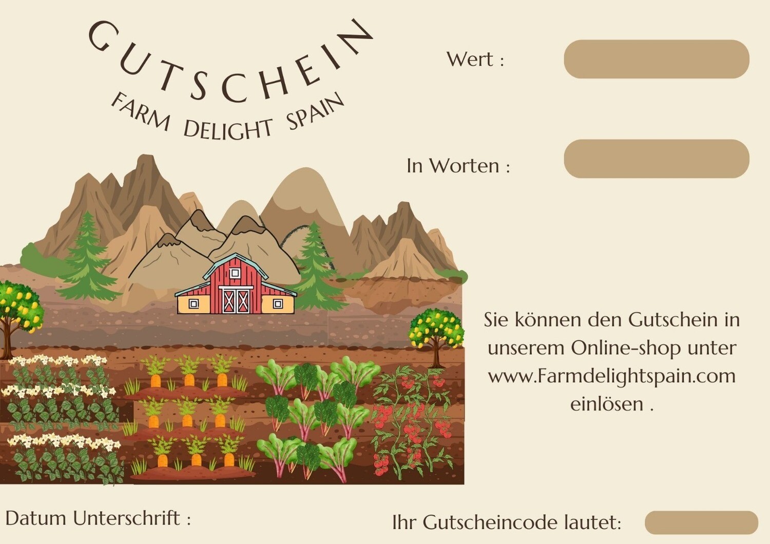 Geschenkgutschein