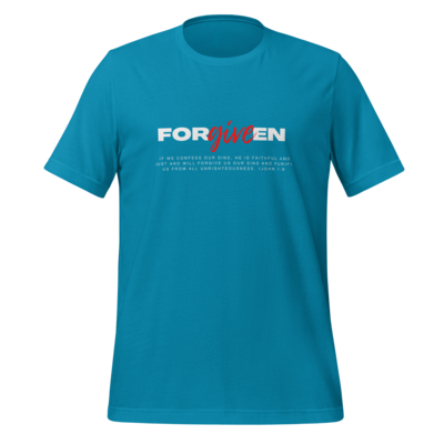Forgiven: Unisex t-shirt
