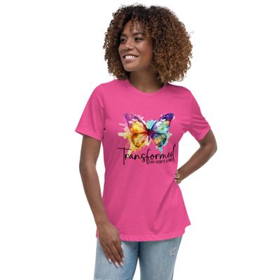 Transformed by God&#39;s Love: Women&#39;s Relaxed T-Shirt